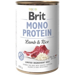 BRIT MONO PROTEIN LAMB & RICE 400G